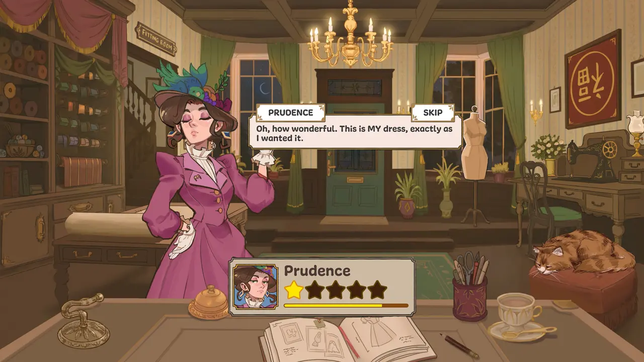 Dressmaker gameplay capture